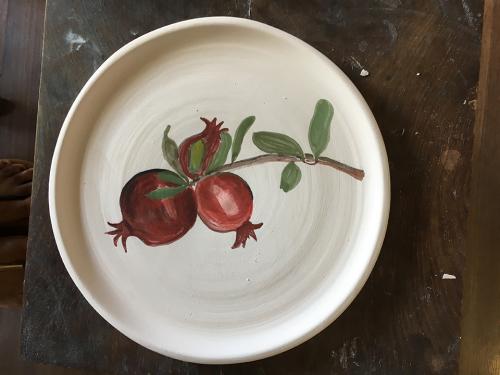 Pomegranate Plate (DP24)